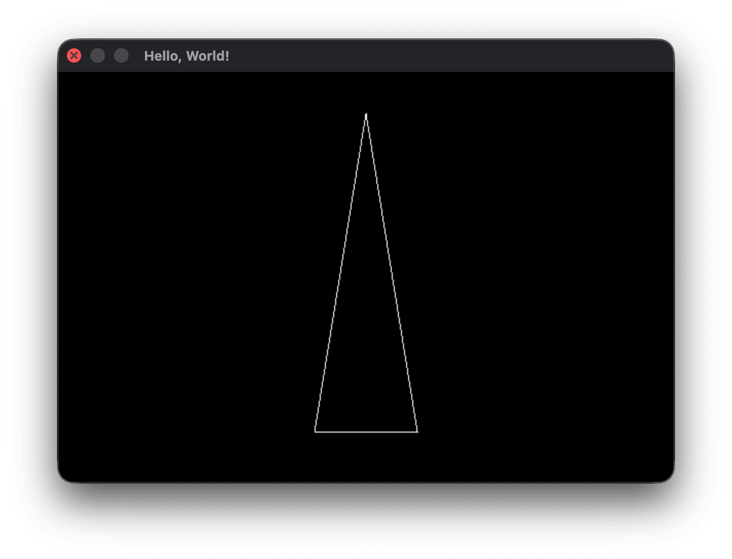 Triangle with height gaps fixed