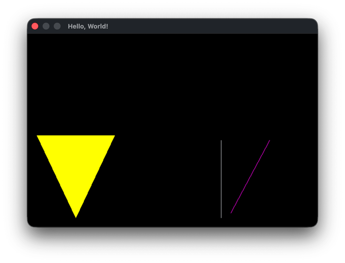 Triangle Areas Greater Than or Equal to 0